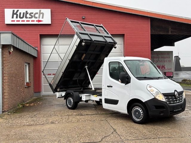 Fahrzeugabbildung Renault Master,  Kipper 3 Seiten, Gitteraufsatz, AHK