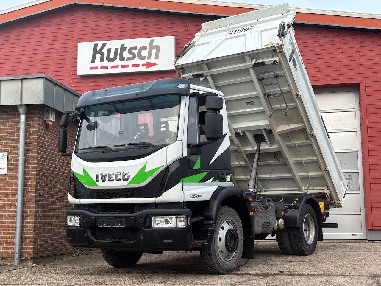 Iveco 140E28K Kipper, Hydr.Anschl. für Anh., nur 53Tkm